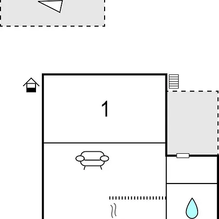 Beautiful In With 1 Bedrooms And Wifi *